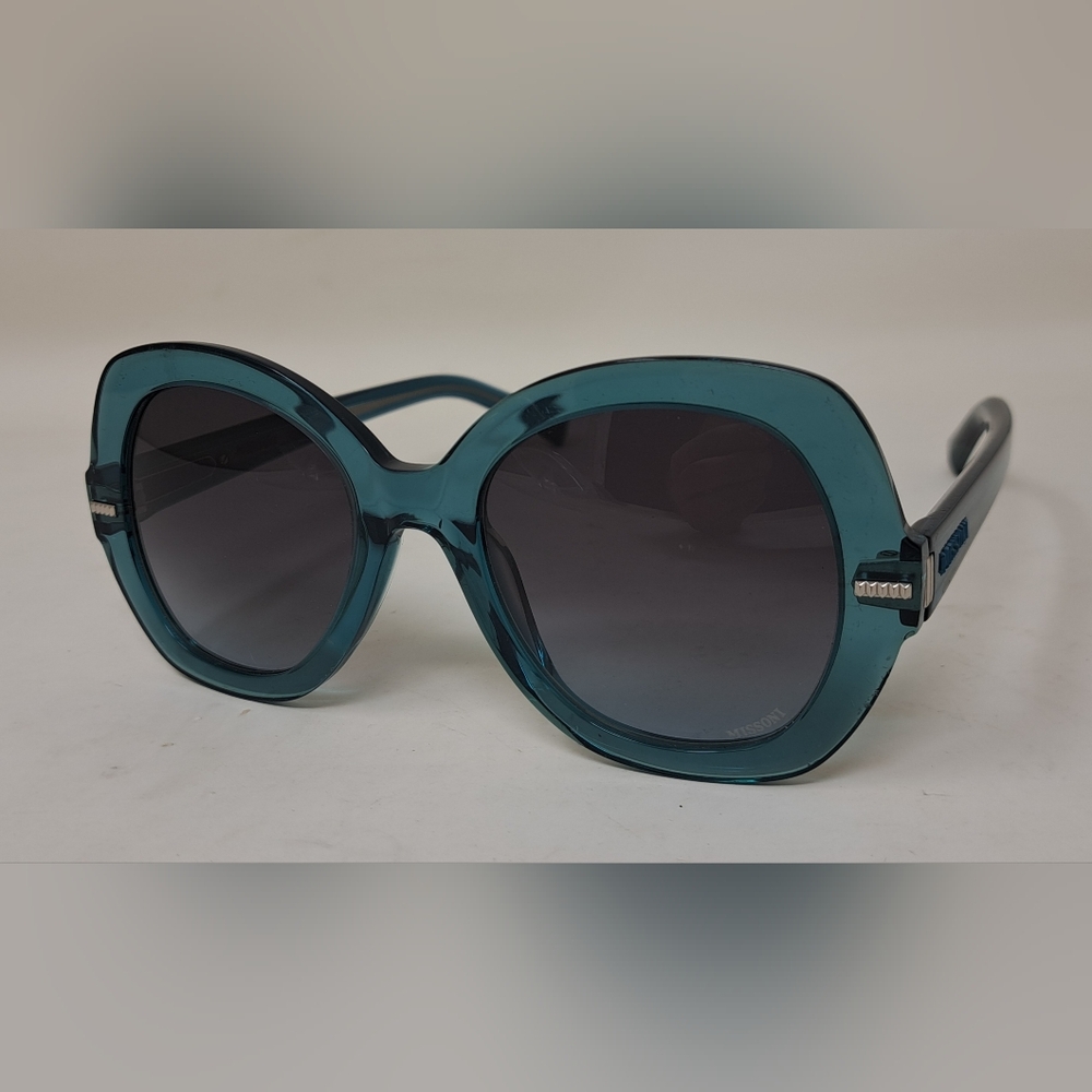Missoni Women's Sunglasses Dark Green Transparent Butterfly MIS 0048/S 52-21-145 - Picture 7 of 15